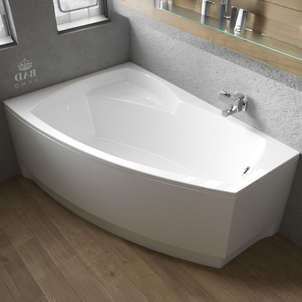 BADLAND Eckbadewanne Badewanne Frida RECHTS 150x90 mit Produktbild
