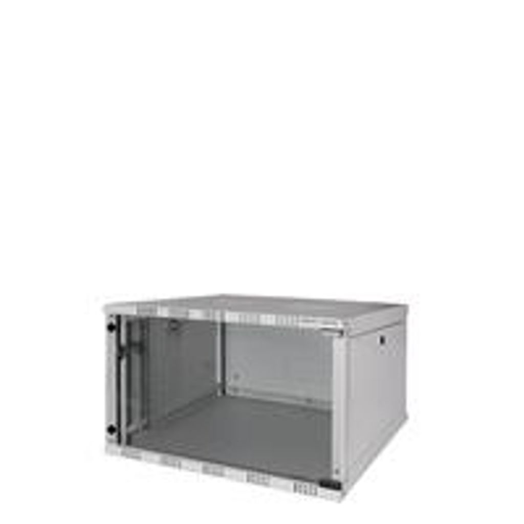 LogiLink W06B54G, Wandmontiertes Regal, 6U, 50 kg, 15 kg, Produktbild 