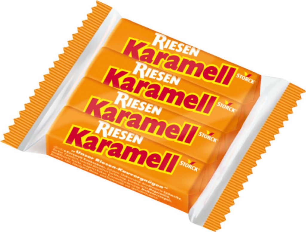 Storck karmelowe gigantyczne cukierki do żucia bardzo długa Zdjęcie produktu 