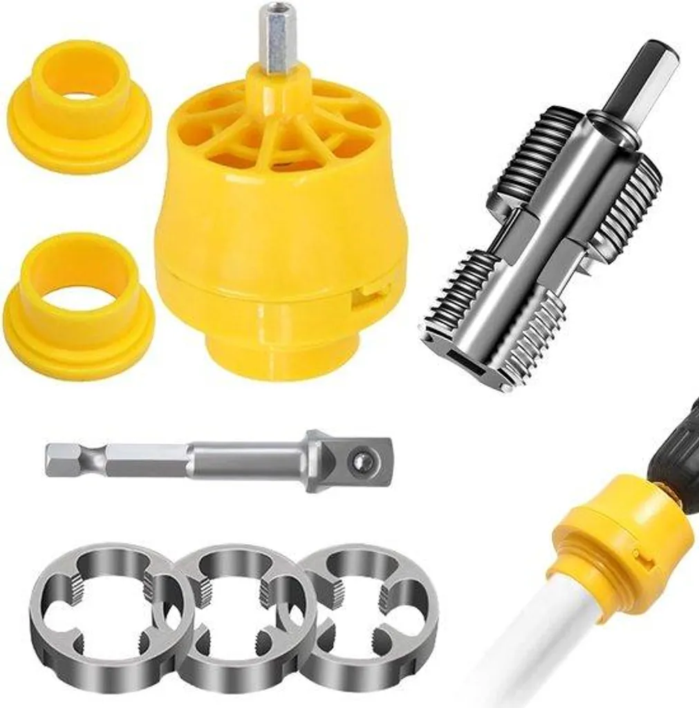 Coupe-tube à vis pour PVC 1/2-1 pouce, kit de coupe intérieur extérieur