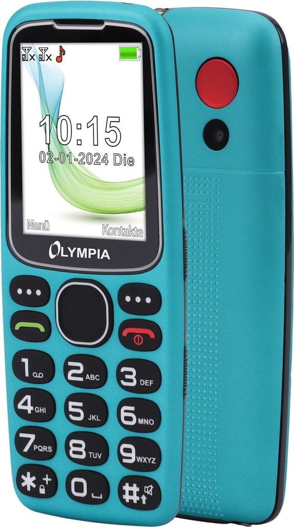 Olympia Mobiltelefon STAR türkis Produktbild 3
