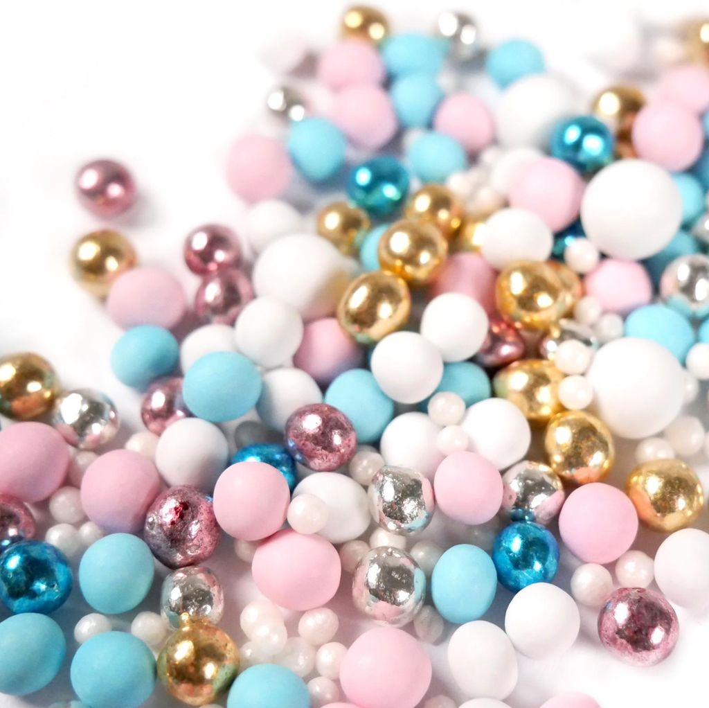 Streuselheld Schokomix Einhornpups 80g Schokoladenstreusel für romantische Desserts & Valentinstag-Gebäck