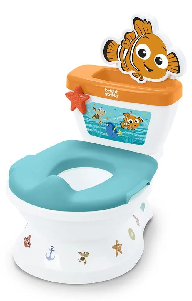 Pot d'apprentissage avec réducteur amovible Finding Nemo et poignées