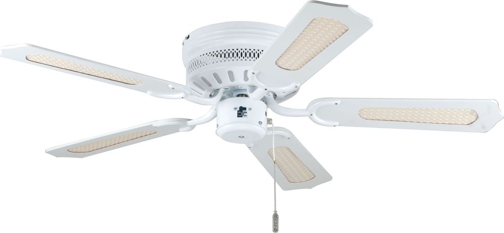 Dekon Deckenventilator BC 837 White Liane 132 cm mit Zugkette