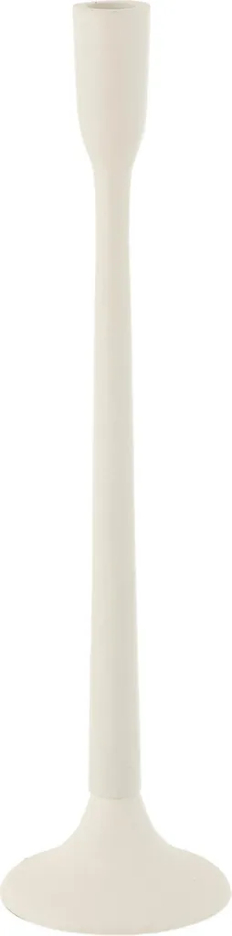 Bougeoir Blanc Mat Large pour Table de Fête - Déco Mariage et Maison