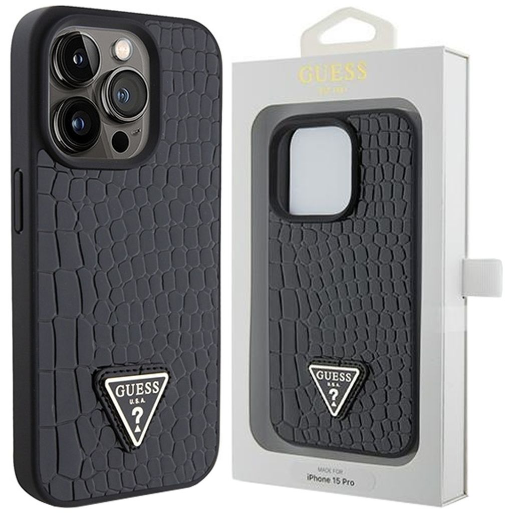 Guess Guhcp15Lpcrthck Iphone 15 Pro 6.1 Czarny/Schwarz Produktbild 
