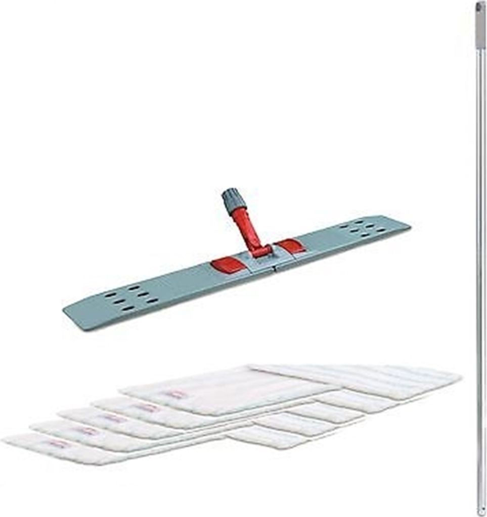 Set mit 5 Wischmopp "Premium" 80 cm Mikrofaser