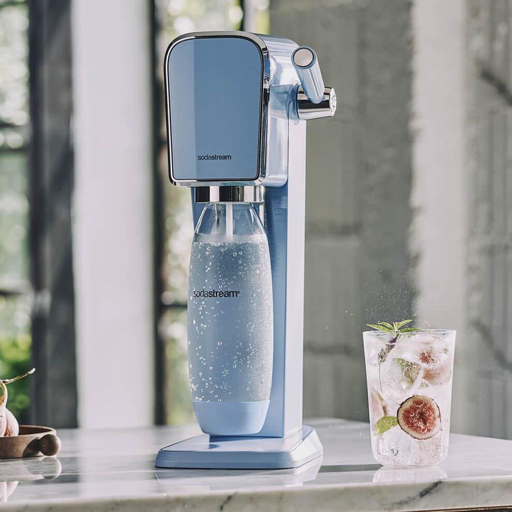 SodaStream Art, Blau, Stahl, 173 mm, 245 mm, 430 mm, 1 l