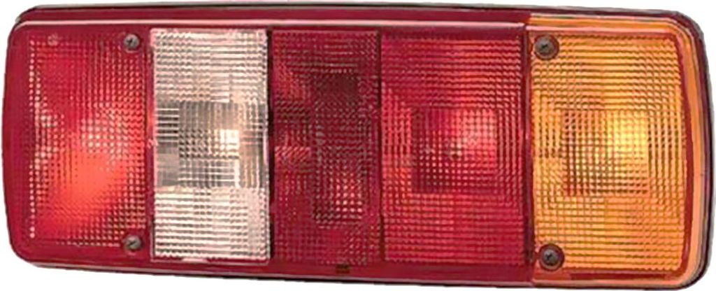 Hella Heckleuchte Schluss-, Rückstrahler Lichtscheibe links, mit Schrauben