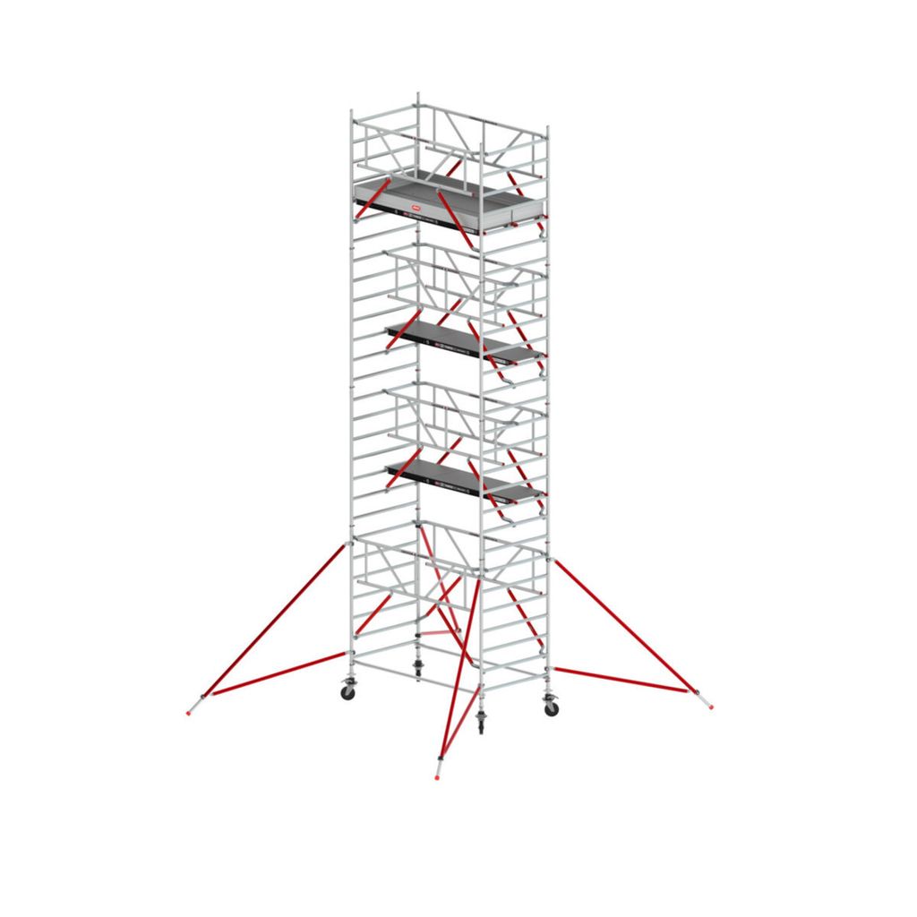 Altrex Fahrgerüst RS Tower 52-S Aluminium mit Safe-Quick und Holz-Plattform 9,20m AH 1,35x1,85m