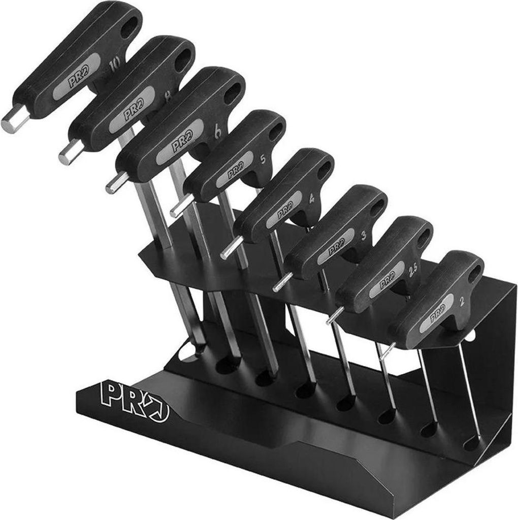 PRO Schlüsselsatz - WRENCH SET T2/T2.5/T3/T4/T5/T6/T8/T10 - Schwarz