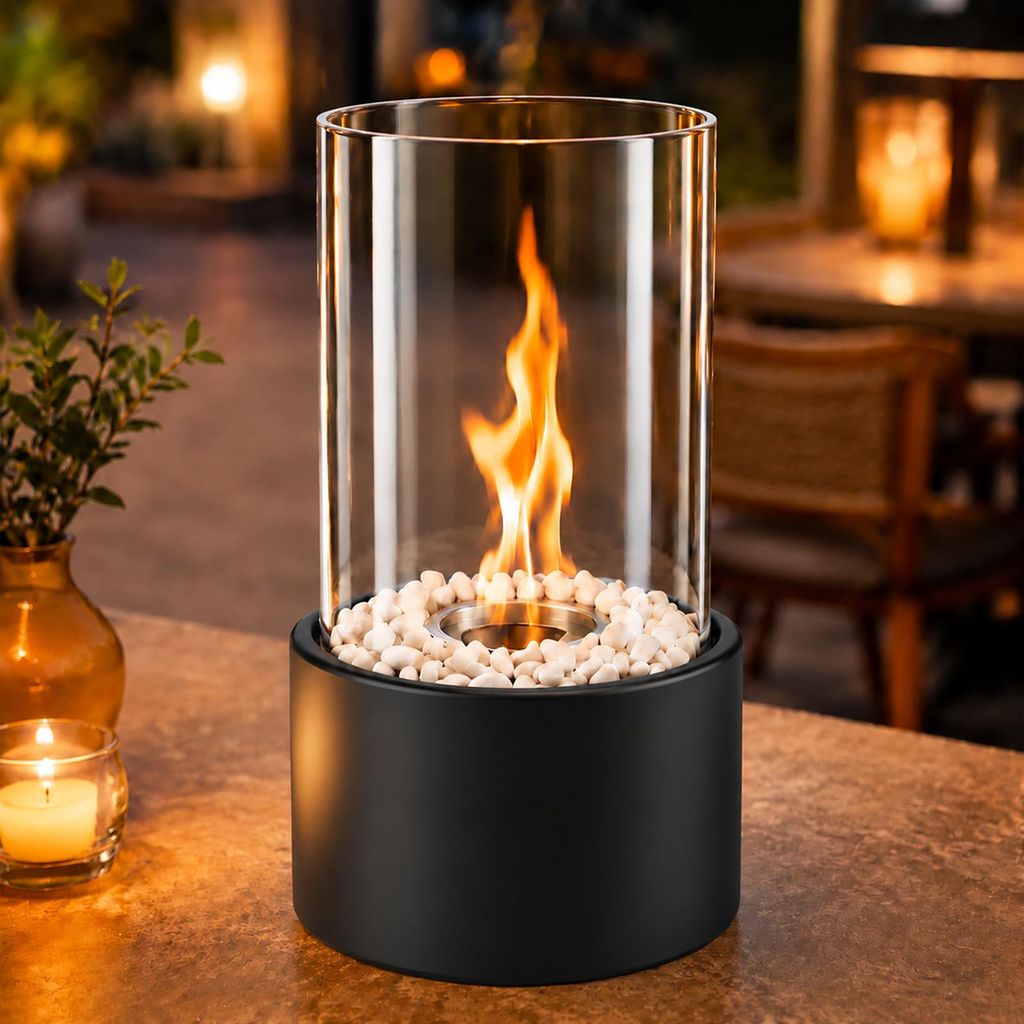 ZMH Tischfeuer Bioethanol 16×26.9CM Tischkamin mit Produktbild 