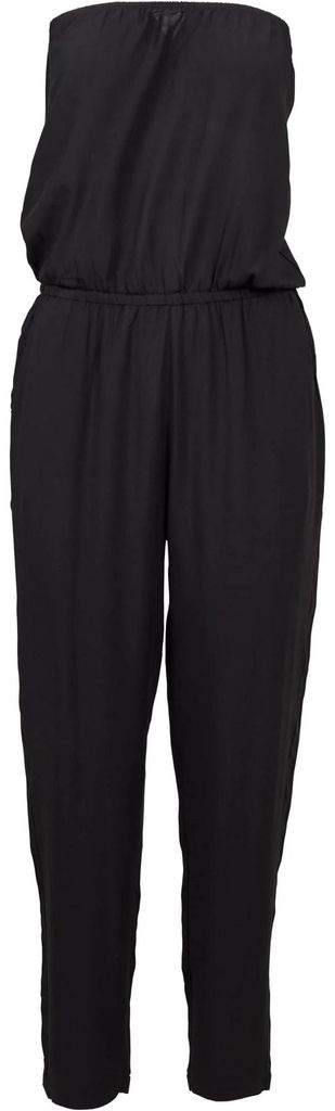Urban Classics - Jumpsuit Bandeau für Damen TN1648 (L) (Schwarz)