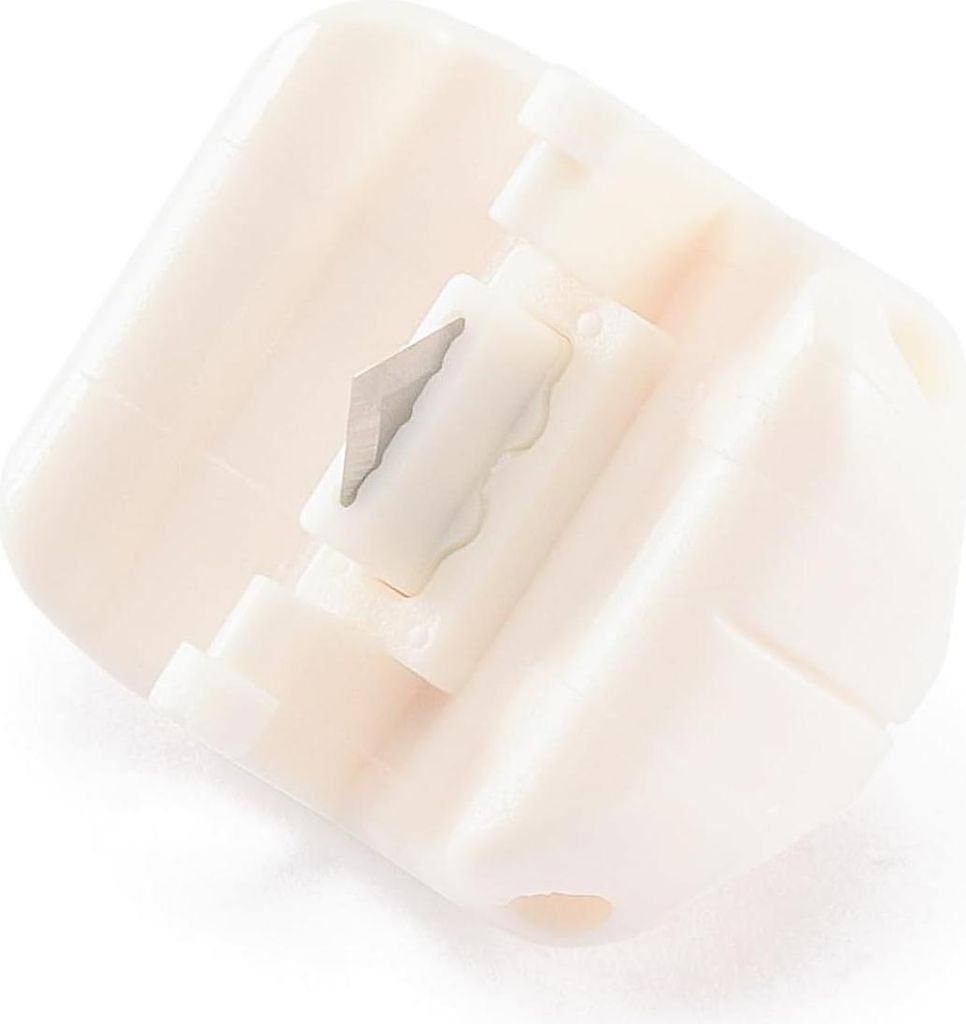 Reservemesser für Papierschneider - vielseitig und praktisch - 2 Stück - weiß