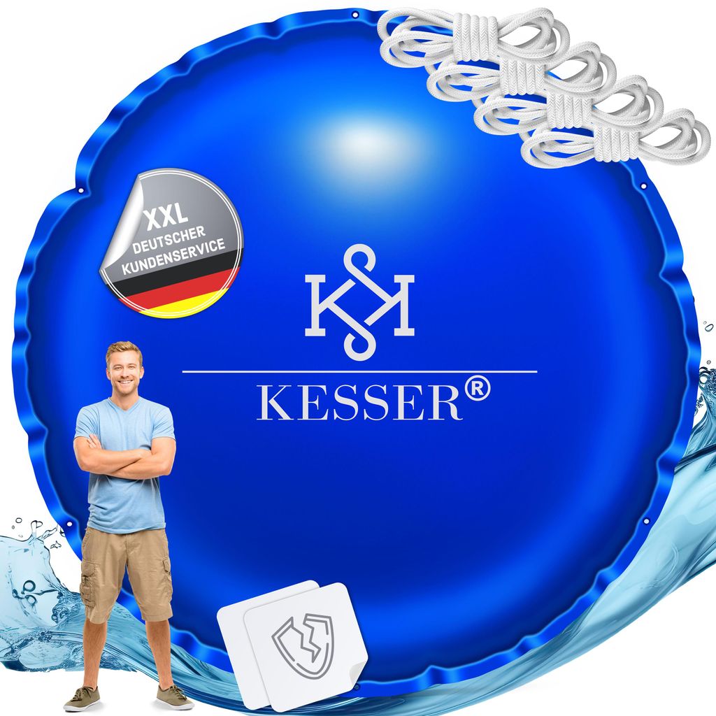 Cuscino per piscina KESSER® ⌀ 400 cm - Copertura per Immagine del prodotto 
