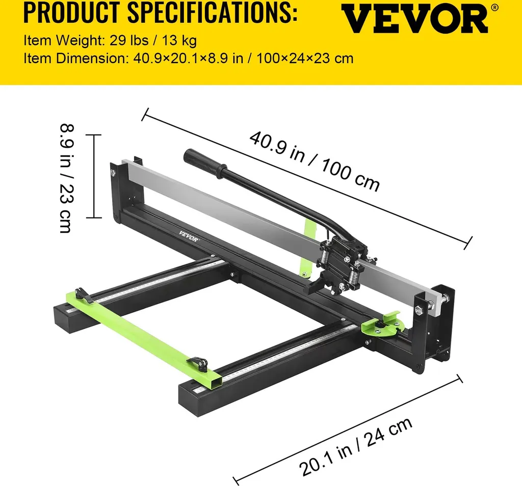 OFFERTA Tagliapiastrelle 800mm Laser | Taglio Facile e Preciso - 7