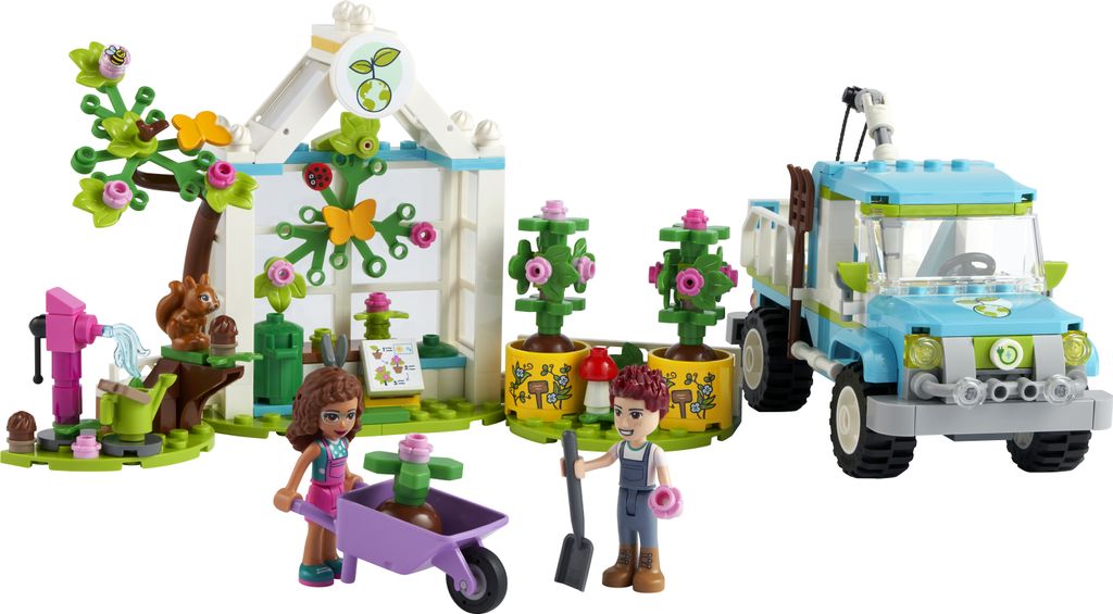 LEGO 41707 Friends Pojazd do sadzenia drzew, zabawka do Zdjęcie produktu 