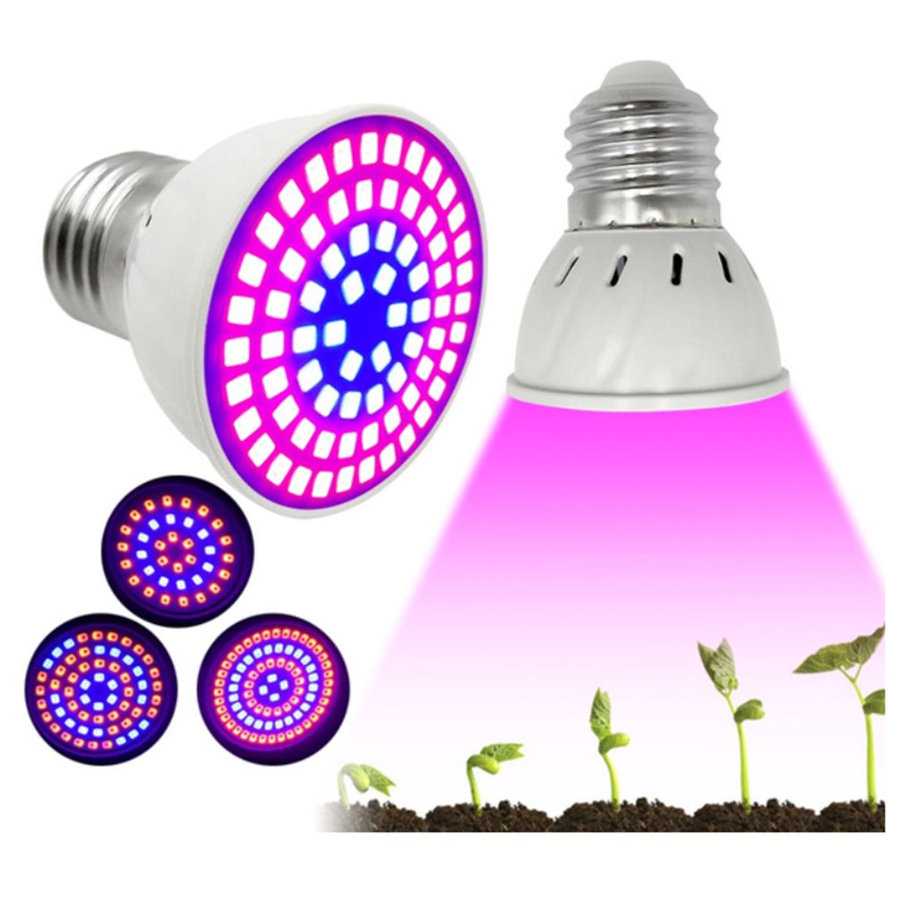 10 W E27 28 LEDs Pflanzenleuchte Pflanzenlampe Pflanzenlicht Leuchtmittel Licht 