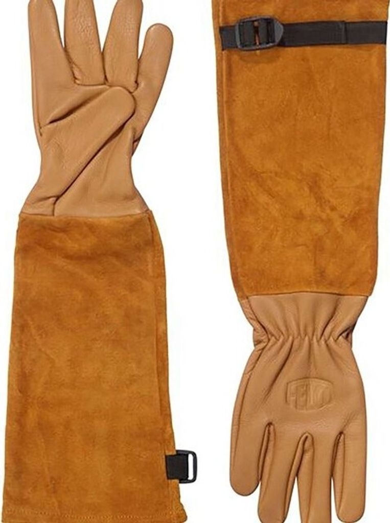 Felco 705 Lederhandschuhe Rose Superior - Größe M Produktbild 