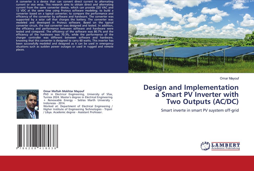 Design and Implementation a Smart PV Inverter with Two Outputs (AC/DC)