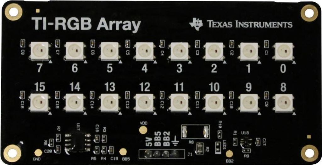 TI RGB Array mit 16 RGB-LED für Innovator System