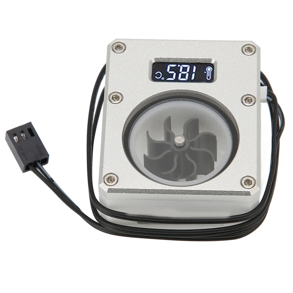 Contrôleur de débit pour watercooling PC gaming filetage G1/4 robuste - 3