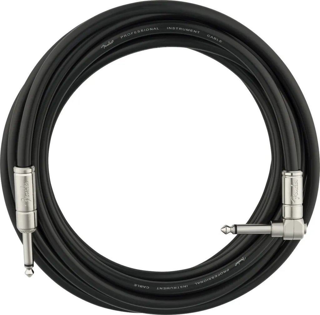 Câble Fender 4.5m Kill Switch avec Connecteur Jack Droit et Coudé