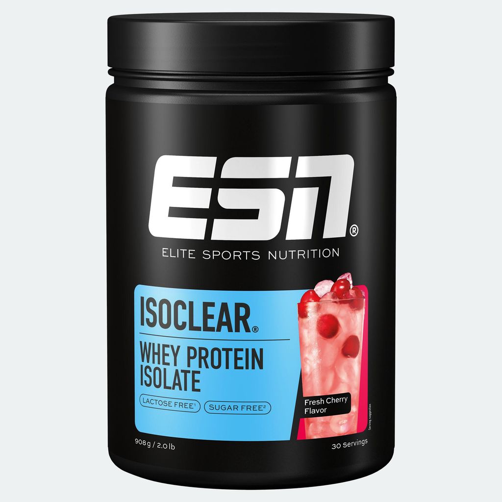 ESN ISOCLEAR Whey Isolate Cherry (908 gr) Productafbeelding 