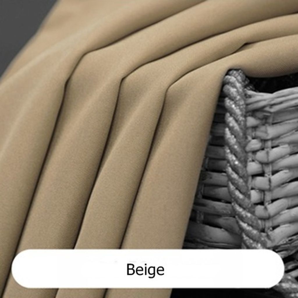 Beige 140x230 Vorhang ÖSEN Gardine Dekoschal Deko ÖSENSCHAL Modern Curtain