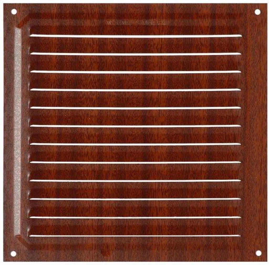 Grille de ventilation circulaire en aluminium - Passage d'air de 60 cm²