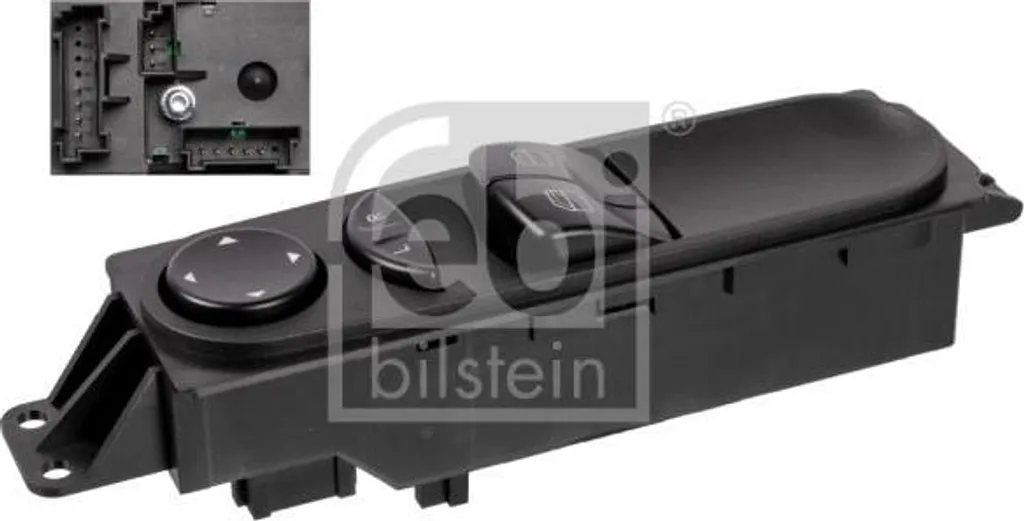 Bouton lève-vitre électrique FEBI 107928 pour réparation Sprinter 906