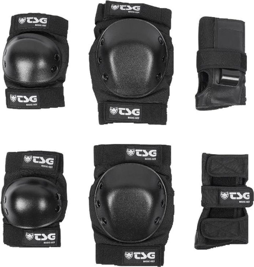 TSG Skate Protektor Set Basic black L