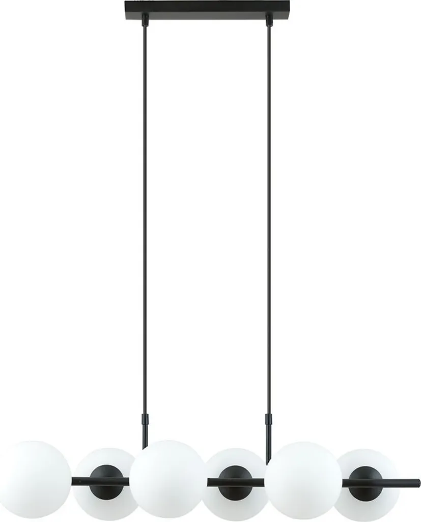 Suspension design RORY 6 OPAL Emibig idéale pour table de salle à manger