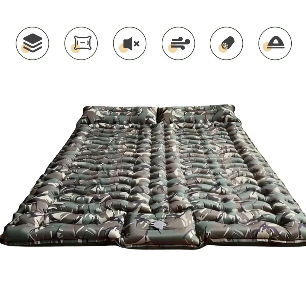 Matelas de sol autogonflant double avec isolation thermique renforcée - 7