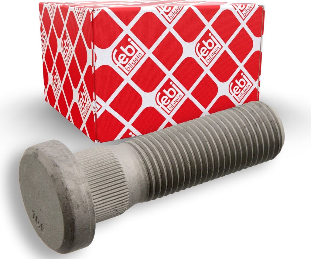 FEBI BILSTEIN Radbolzen Radschrauben 171261 für SCANIA 2 - series 92mm Stahl 0,31kg