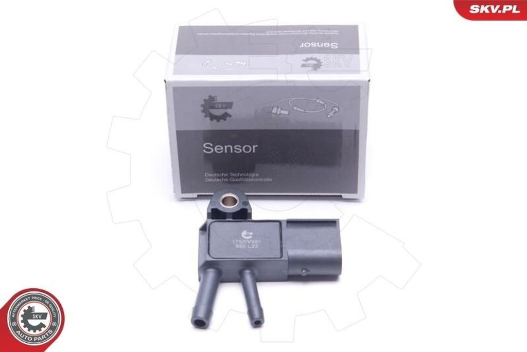 ESEN SKV 17SKV661 Abgasdruck Differenzdrucksensor passend für MERCEDES-BENZ C-Klasse Limousine (W204) E-Klasse Limousine (W211) C-Klasse T-modell