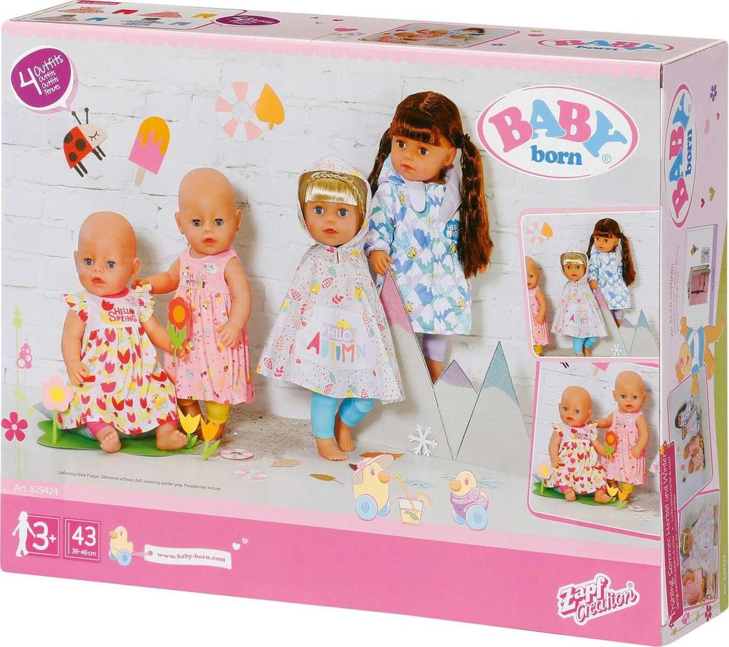 BABY born 4 Jahreszeiten Set 43 cm Produktbild 12