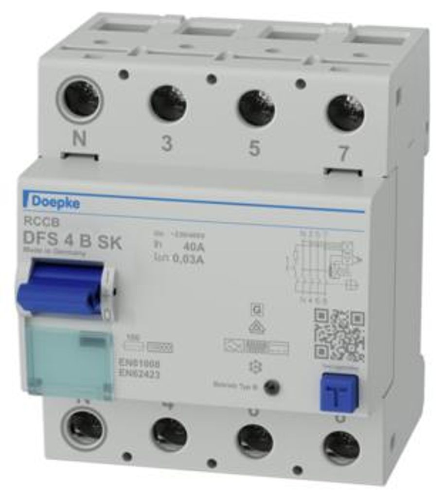 Doepke DFS 4 063-4/0,30-B SK - Fehlerstromschutzschalter - Produktbild 