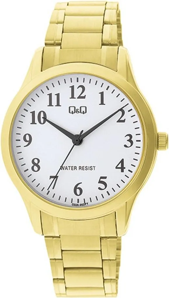 Montre-bracelet Q&Q C02A-002PY - Cadran Analogique et Bracelet en Résine