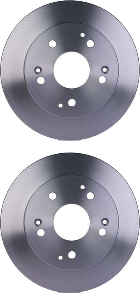 2 Bremsscheiben voll Ø 64,2 mm 10 mm HELLA passend für u.a. HONDA CIVIC