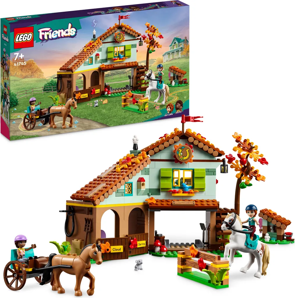 LEGO Friends 41745 : L'écurie d'automne idéale pour petits fans d'animaux