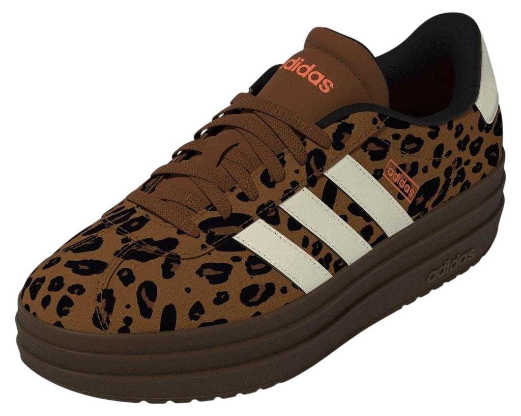 Adidas - "Court Bold" Sneaker für Damen, Leder GT15052 (39 EU) (Leopard)