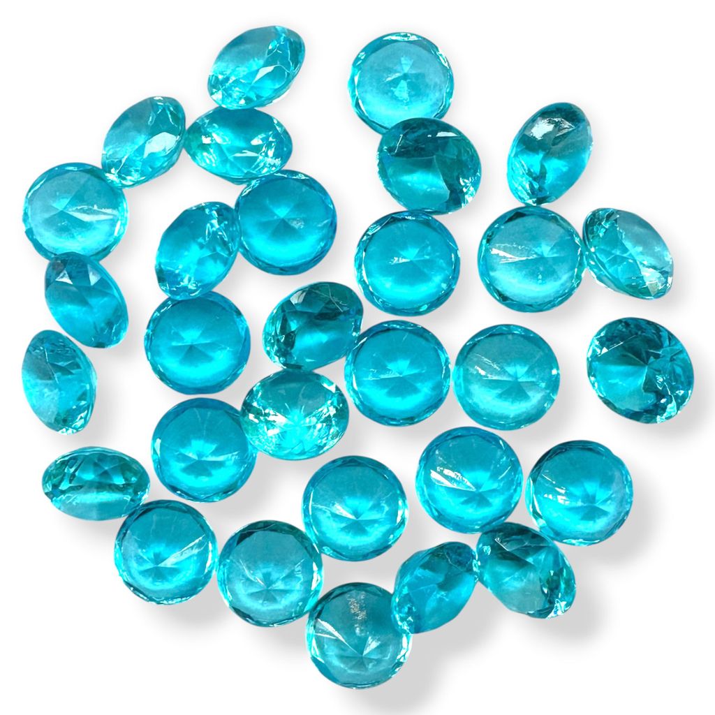 Deko Brillanten 19mm 100ml ca. 35 Stück Diamant Dekosteine Produktbild 