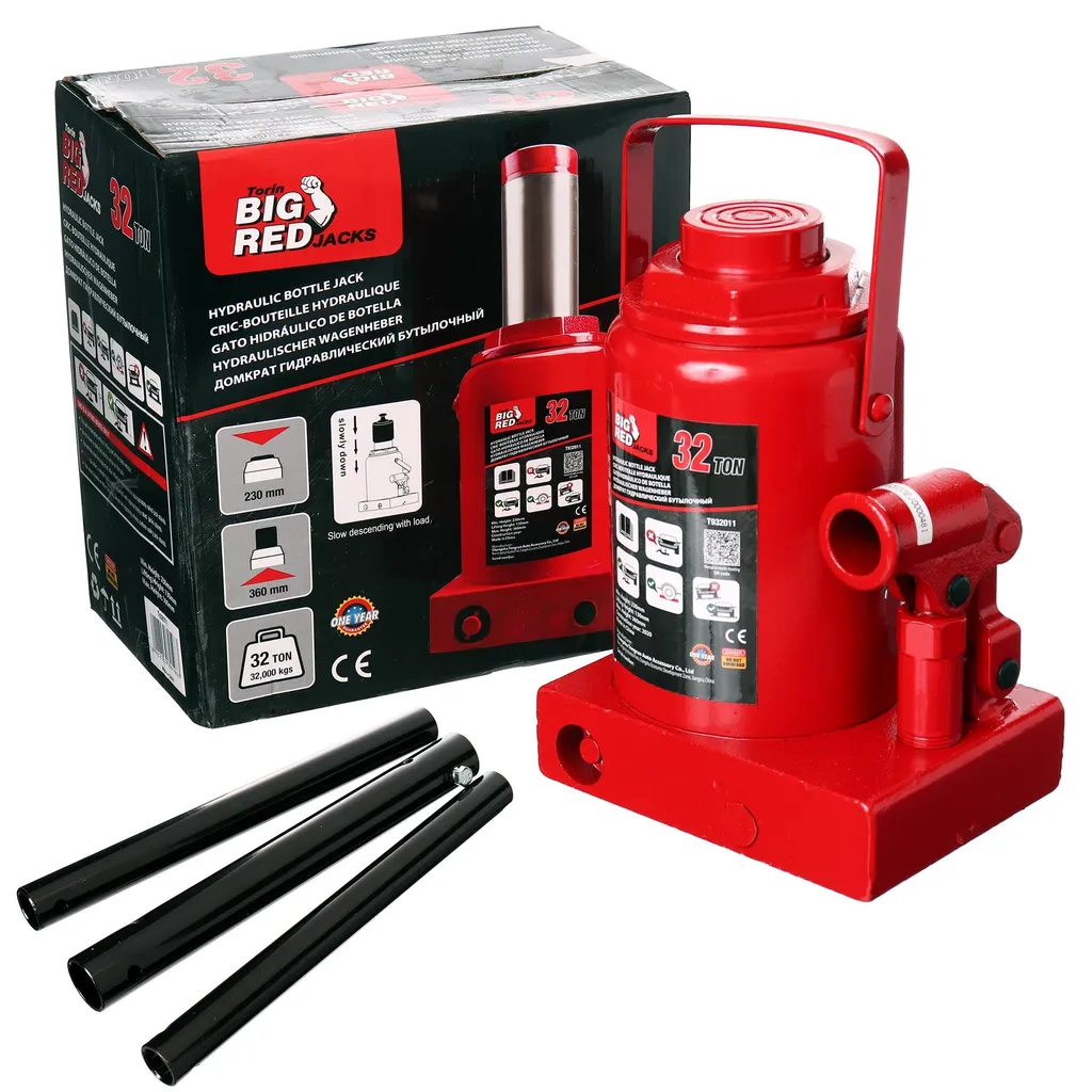 Flèche hydraulique 32T Big Red T932011D avec châssis acier renforcé