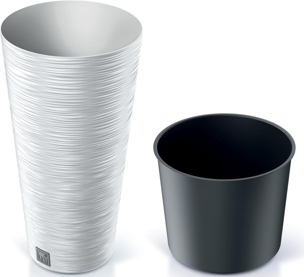Nohel Garden Obal na květník FURU SLIM 2v1 plastový Obrázek produktu 