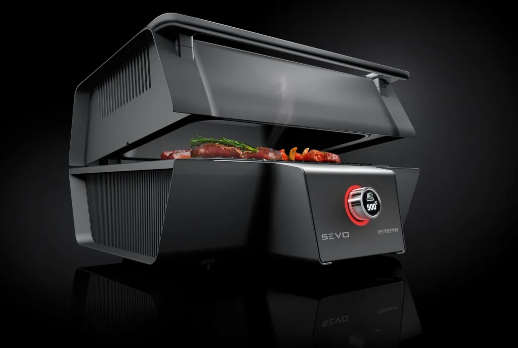 Gril électrique SEVERIN PG 8106 sans fumée avec contrôle de cuisson - 16