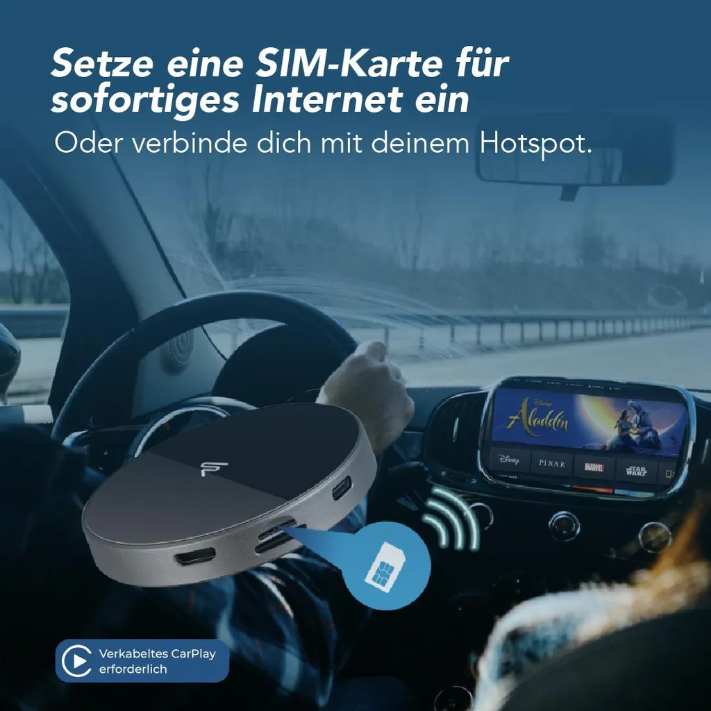 AutoSky AI Box Ultra : Solution CarPlay Android pour écrans d'origine