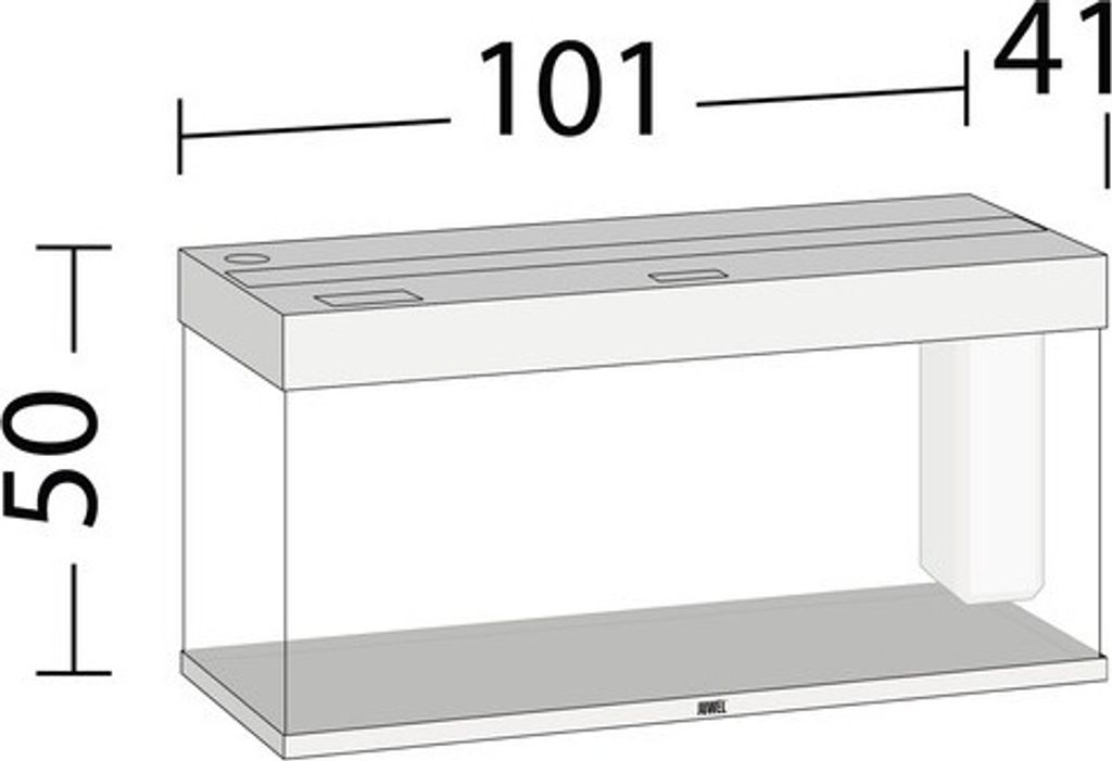 Akvárium set Rio LED 180 dub 180 l Obrázek produktu 4