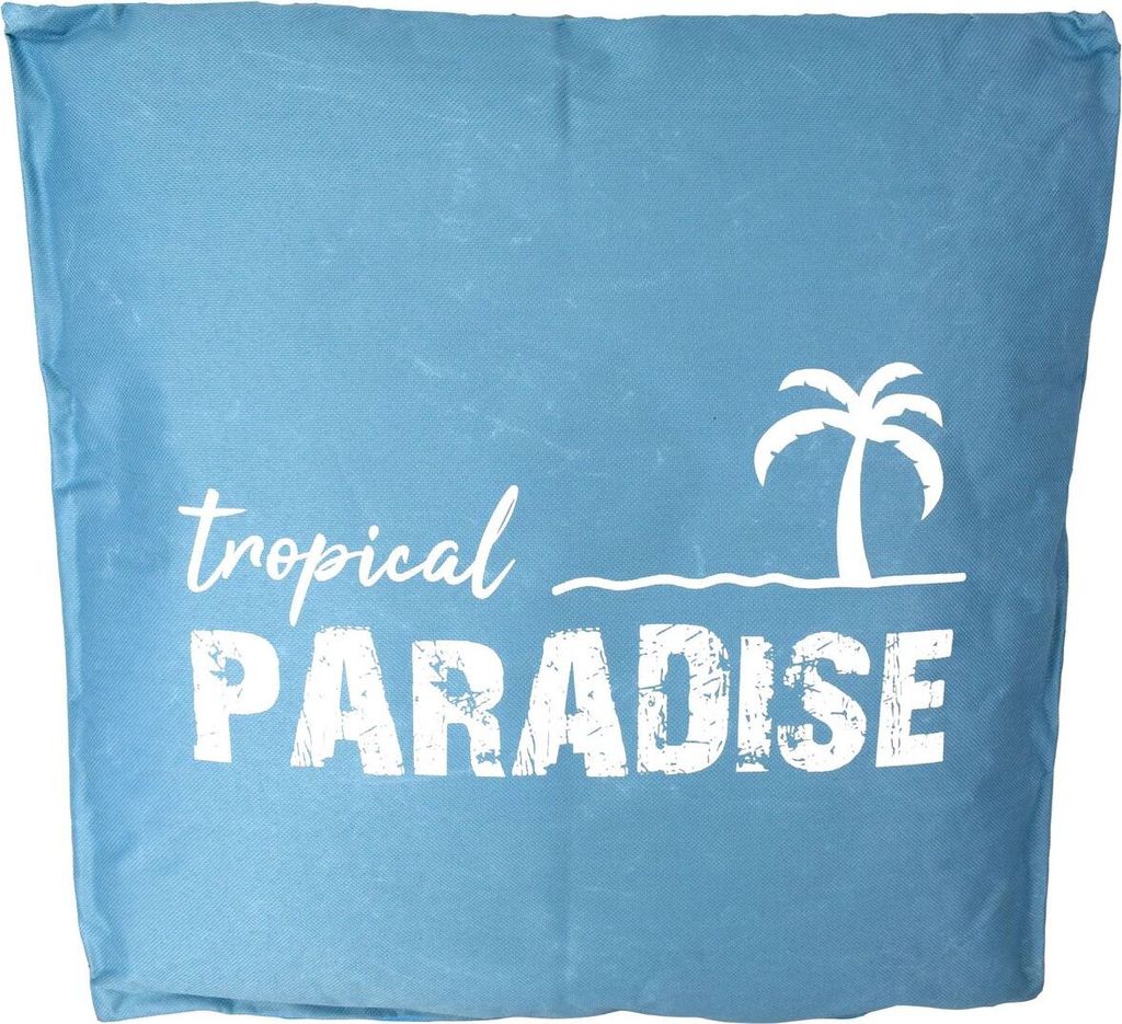 Gartenkissen Tropical Paradise 45x45cm Stuhlkissen wetterbeständig