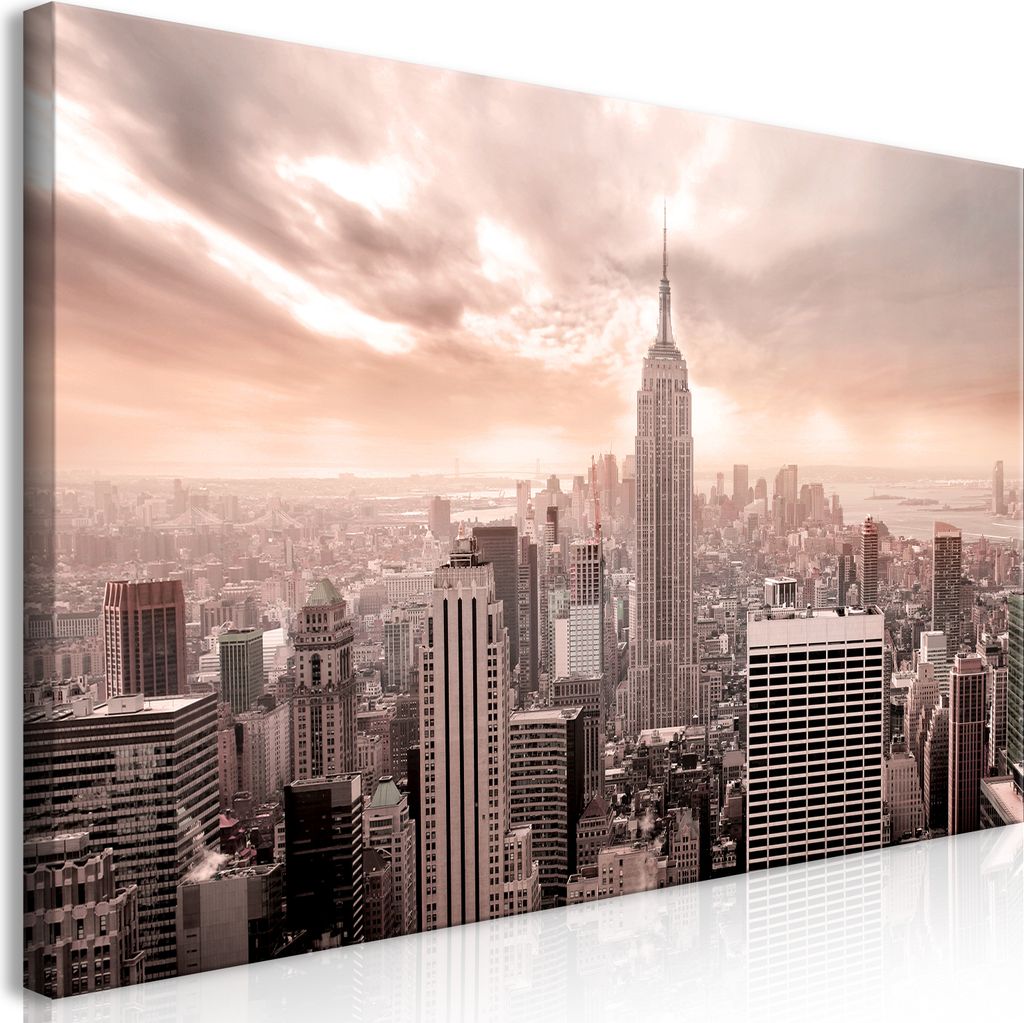 Wandbild Mega XXXL New York 250x125 cm Einteiliger XXL-Format Kunstdruck zur Selbstmontage Leinwandbilder moderne Bilder DIY Wanddekoration Wohnung...